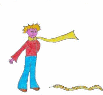 IL PICCOLO PRINCIPE IN VERSI (PER I PIU' PICCINI) IX EPISODIO. IL SERPENTE